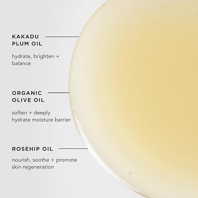 By Rosie Jane Wake Bath & Body Oil - Nourishing Body & Bath Oil to Leave Skin Soft, Smooth & Glowing - Enriched with Eucalyptus, Grapefruit & Lemon - Brightens and Boosts Collagen (125ml)