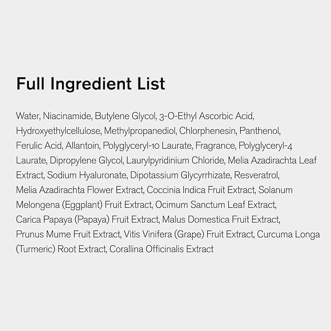 Urbanand G3 (Green Grape Glow) Niacin Serum, 1.69 fl oz, Vegan Korean Facial Serum with 10% Niacinamide and Ferulic Acid for Glowing Skin, Korean Skin Care