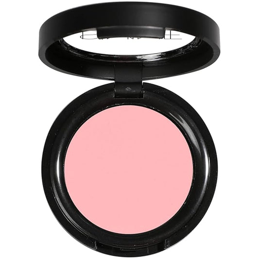 IS'MINE ISMINE Single Eyeshadow Powder Palette, Matte Light Pink, High Pigment, Longwear Single Eye Makeup for Day & Night