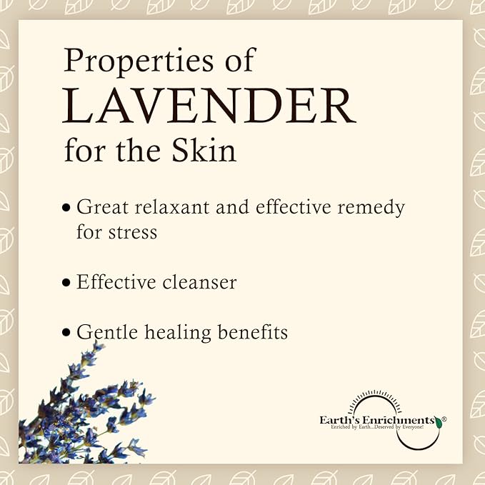 Sugar Scrub (USDA Organic) Lavender of the Valley (8oz) - Earth's Enrichments by Earth's Enrichments