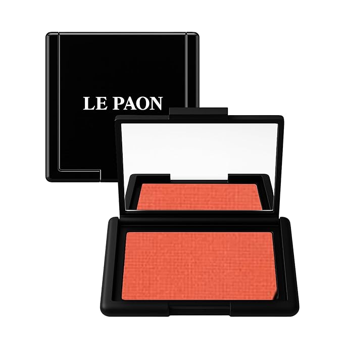 Blush Rush (Miami) - Powder Blush for Cheeks & Face with High Pigments for Shiny, Healthy Natural Finish – Buildable, Sweat Proof & Vegan