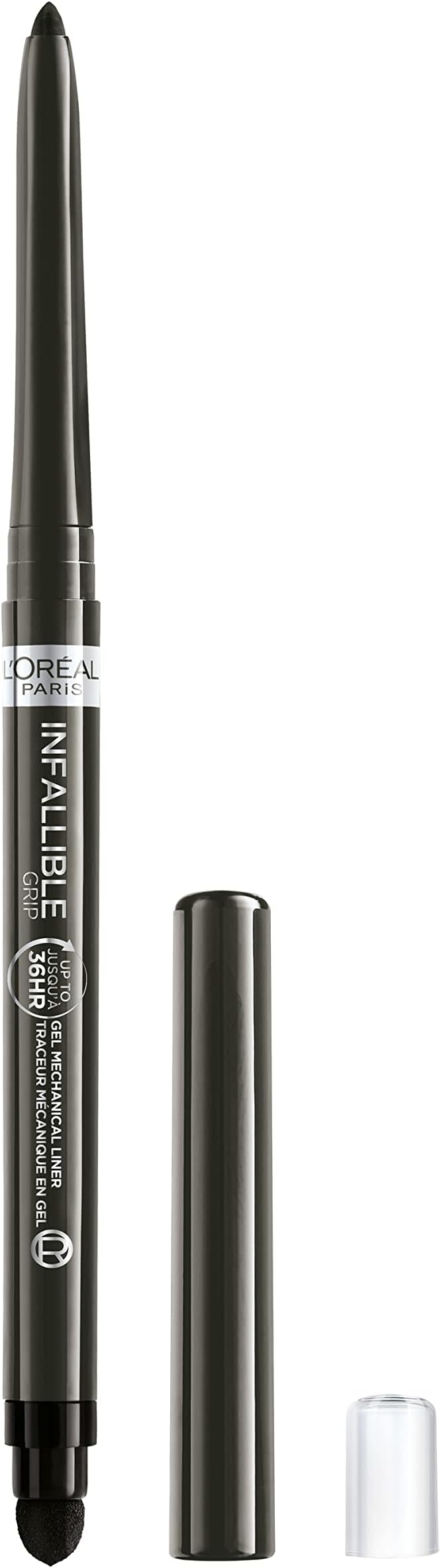 L'Oreal Paris Infallible Grip Mechanical Gel Eyeliner Pencil, Smudge-Resistant, Waterproof Eye Makeup with Up to 36HR Wear, Taupe Grey, 0.01 Oz