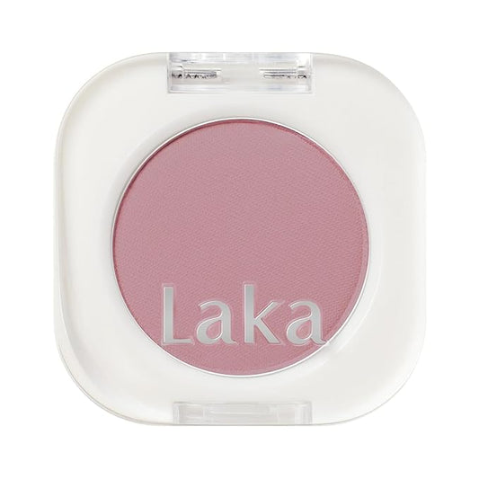 Laka Mono Single Eyeshadow, High Pigment Eye Shadow, Easy Apply, Long Lasting Color, Smooth Blendable Formula, Vegan, K-Beauty (#936 Grape)