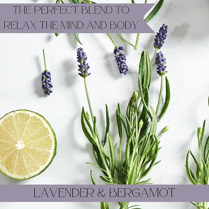 Baylis & Harding Goodness Bath Soak | Lavender & Bergamot | Luxury Bath Soak with Relaxing Mood Boosters to Enhance Sleep | Natural Essential Oils, Dermatologist Approved, Vegan | 3 Pack