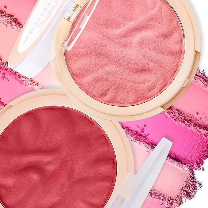 Revolution Beauty London, Blusher Reloaded, Pressed Powder Face Blusher, Highly Pigmented & Long-Lasting Formula, Sweet Pea, 0.26 oz