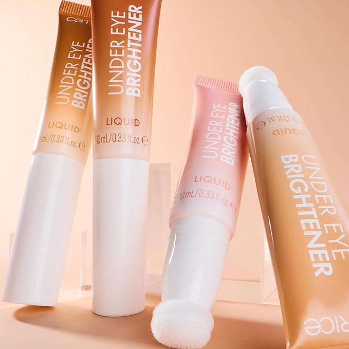 Catrice | Under Eye Brightener Liquid | Instantly Brighten Dark Circles | Lightweight, Luminous Formula with Built-In Sponge Applicator | Vegan & Cruelty Free (010 | Light Rose)