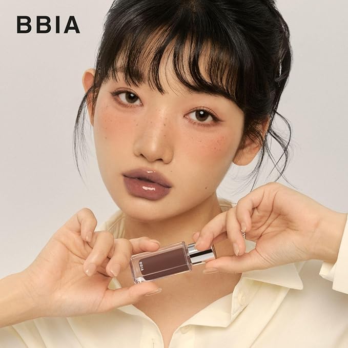 BBIA Over Glaze Lip Gloss - Plumping & Volumizing Over Lip Glossy Lip Tint with High-Glow Glassy Shine Finish, Naturally Moisturizing, Non-Sticky, Lightweight, Korean Makeup (14 MAPLE SYRUP)