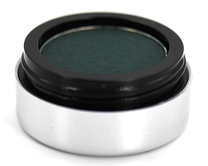 Matte Forest Emerald Green Cake Eyeliner & Pressed Eyeshadow, Water Activated Powder; Gluten & Cruelty Free