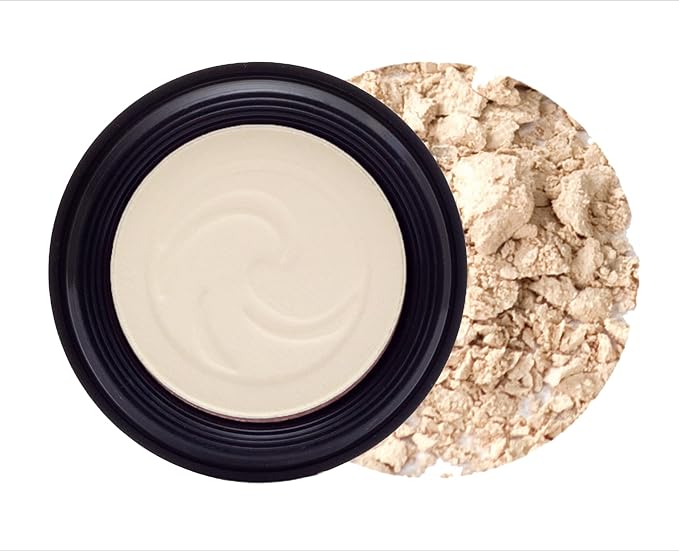 Gabriel Cosmetics Eyeshadow (Bone - Ivory/Neutral Matte), 0.07 oz, Natural, Paraben Free, Vegan,Gluten free,Cruelty free,No GMO,Velvety and Smooth matte finish, with Sea Fennel,for all skin types