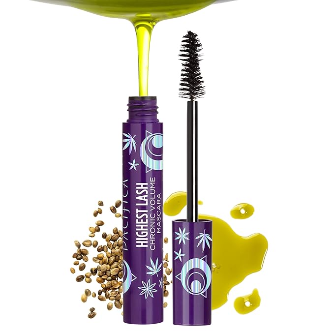 Pacifica Beauty, Highest Lash Chronic Volume Mascara, Black, Lash Lift + Conditioning, Vitamin B + Coconut, Silicone, Sulfate + Paraben Free, Vegan and Cruelty Free