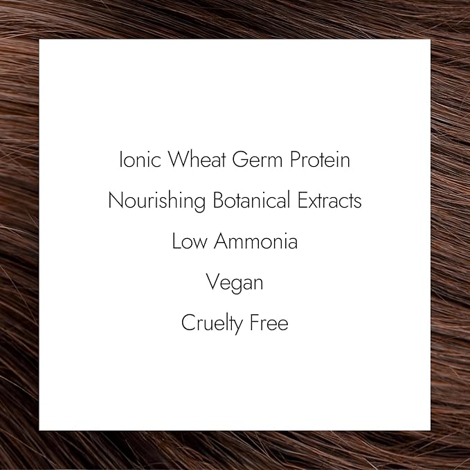 Ion Permanent Creme Hair Color 3G Dark Golden Brown, Vegan, Cruelty Free, PPD Free, 100% Gray Coverage, Long Lasting, Fade Resistant Color, 2.05 oz