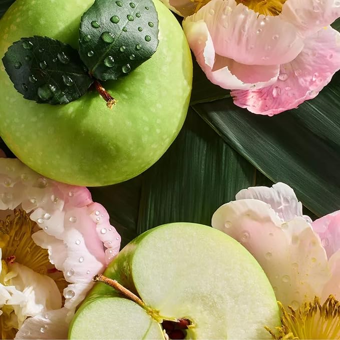 Fine'ry Flower Bed Peony Apple Hair + Body Fragrance Mist Spray for Women - Long-Lasting, Floral, Fresh, Clean Scent - Lush Peony, Green Apple & Blooming Jasmine, Body Spray for Girls, Vegan (5 Fl Oz)