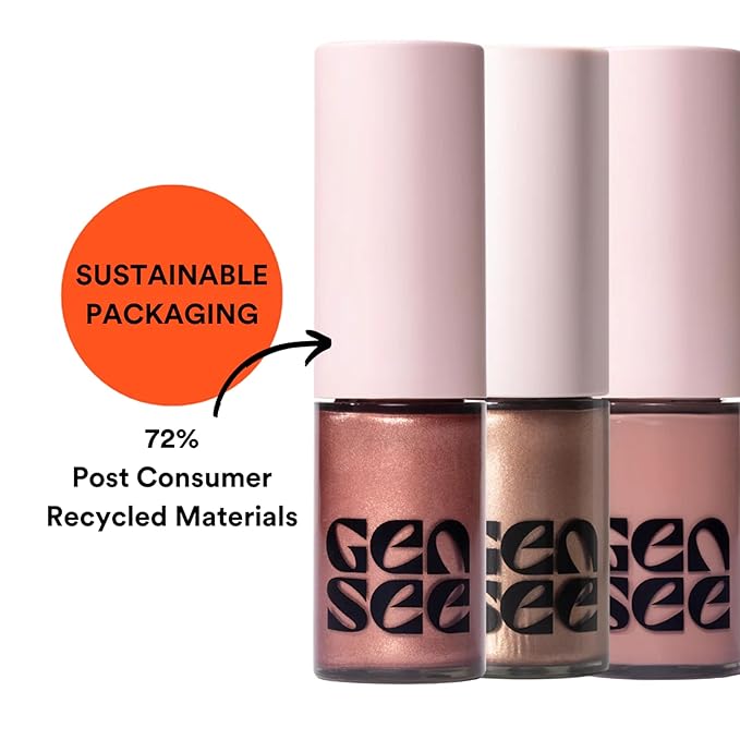 Gen See Mixed Media Matte Liquid Eyeshadow, Orchid – Weightless Long Lasting Matte Eye Color, High Pigment Multi-Use Makeup for Eyes Cheeks Lips, Vegan Cruelty-Free, Made in Italy