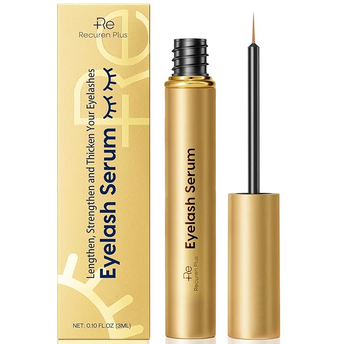 Premium Eyelash Growth Serum: Advanced Vegan Formula for Longer Thicker Lashes – Natural Safe Ingredients