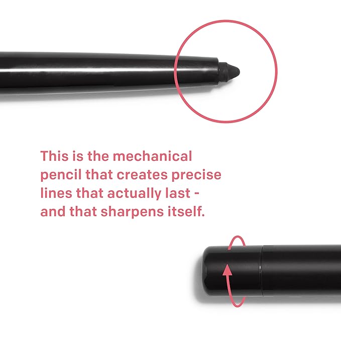 Almay All-Day Eyeliner Pencil, Hypoallergenic, Cruelty-Free, Smudge-Proof, Ophthalmologist Tested, Long Wearing and Water Resistant, Brown Topaz, 0.01 oz (Pack of 2)