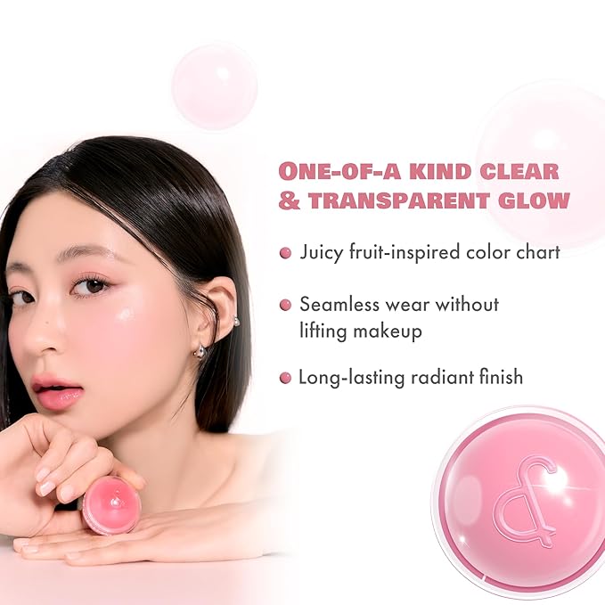 rom&nd JUICY ROLL CHEEK 05 Nougat Coco | K-Beauty Liquid Blush | Natural Dewy Glow | Long-Lasting Clear Colour | Easy Roll-On Application