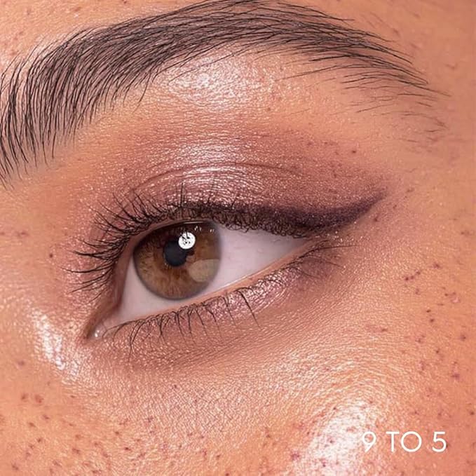 Mini Everlasting Eyeliner, Smooth Glides Eyeliner Pencil, Longwearing Eye Makeup, Vegan - Brown