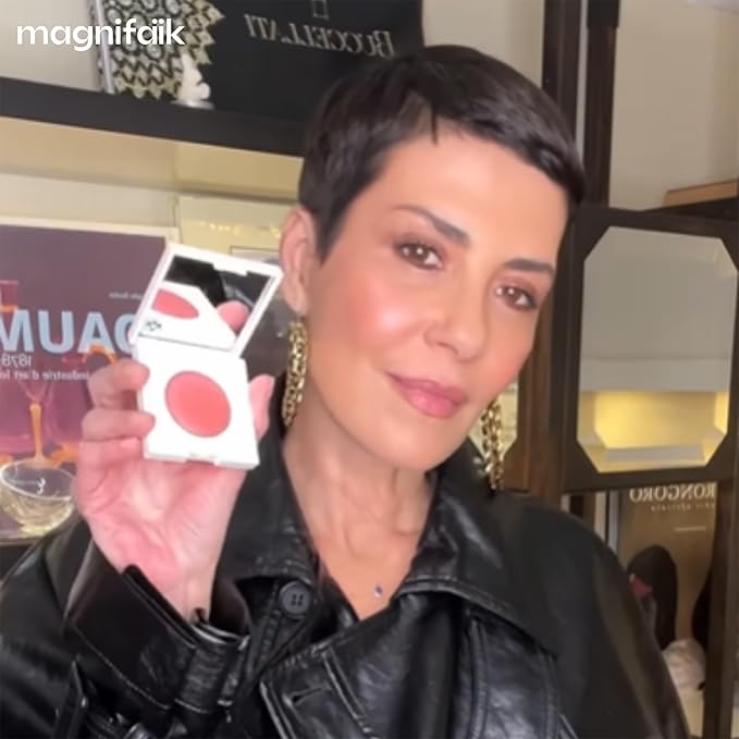 Magnifaik We Are in Color! - Cream Blush to Powder Blush with Innovative Texture - Vegan Face Makeup - Long Lasting Buildable Color - 0.12 oz