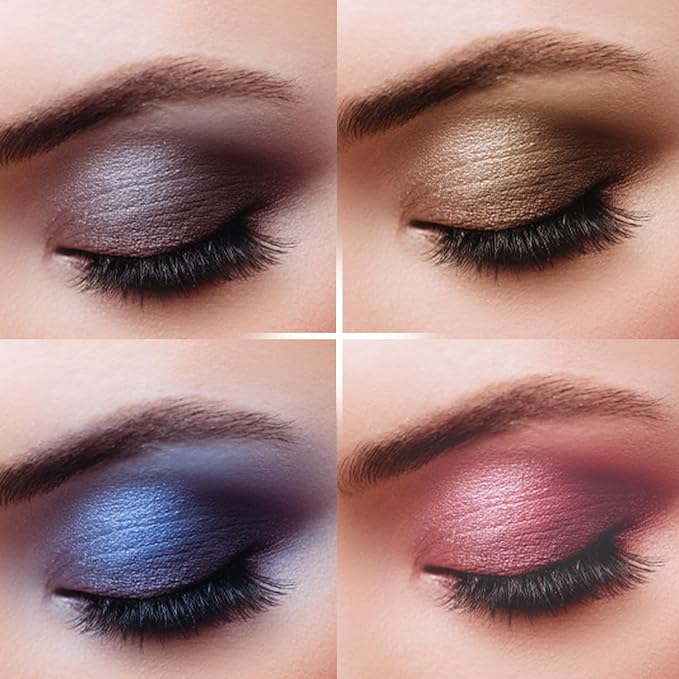 Profusion Cosmetics Twilight 21-Shade Eyeshadow Palette with Brush – Blendable Matte, Metallic & Mousse Finishes, Rich Pigments Infused with Vitamin A and E, Vegan & Cruelty-Free Makeup