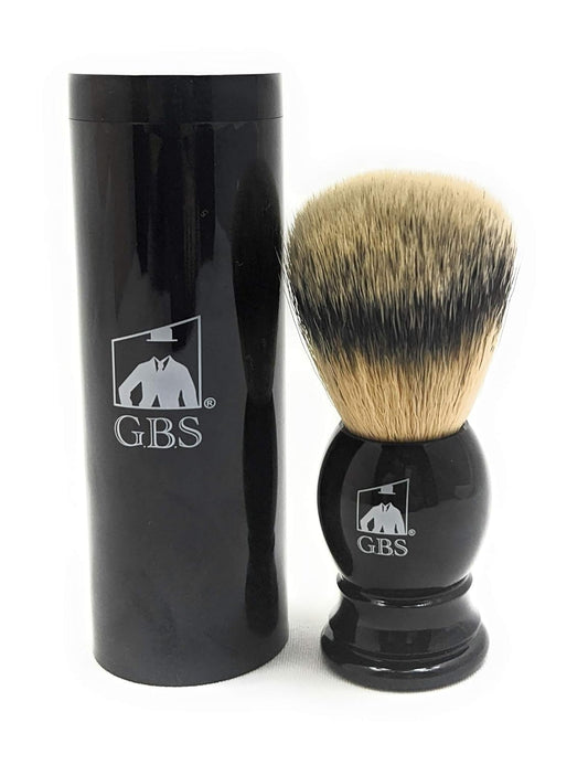 Vegan Synthetic Shaving Brush, Black