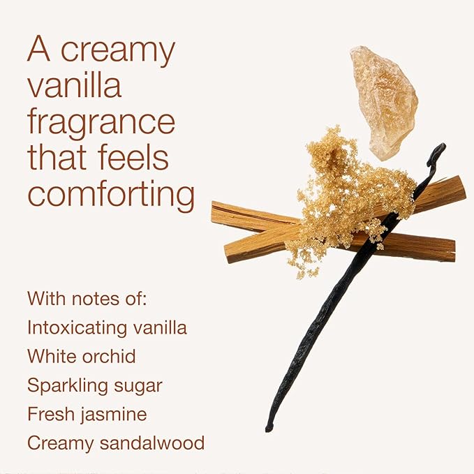Bath & Body Works Warm Vanilla Sugar Fine Fragrance Mist, Body Spray & Perfume for Women, Long-Lasting Personal Fragrance, Sparkling Sugar and Sweet Vanilla Scent, 8 fl oz - 2 Pack