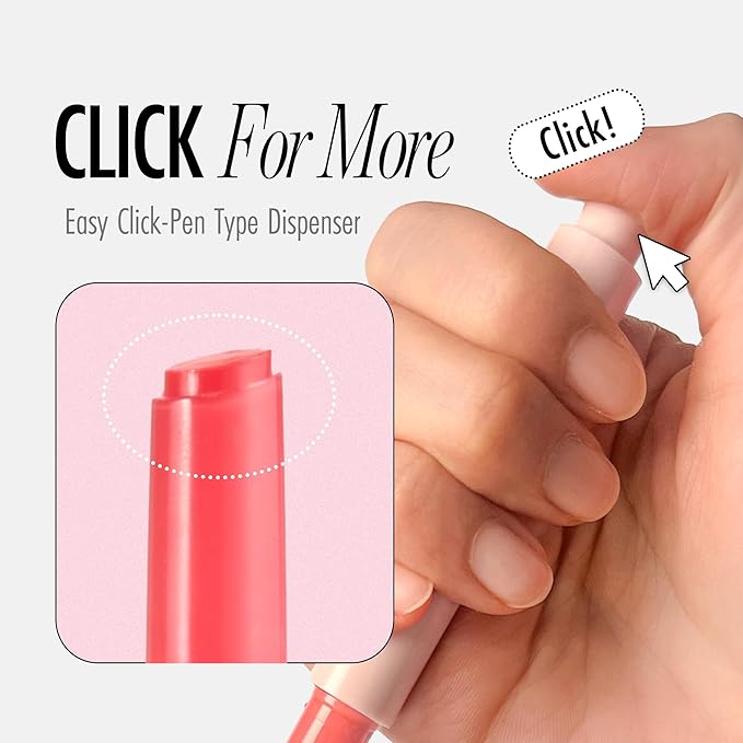 self beauty Veganize Collagen Lip Glass Balm - Hydrating Lip w/Hyaluronic Acid - Vegan Korean Lip Balm Moisturizing Lip Care – Lip Gloss Repair for Dry Cracked Lips 0.06 oz (#8 Dried Rose)