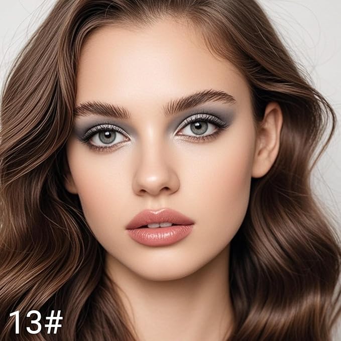 Erinde Waterproof Cream Eyeshadow Stick, Cool Taupe Brown Matte Eye Shadow Sticks, Cream to Powder Eyeshadow Crayon, Buildable & Blendable Long-Lasting Eye Shadow Stick, Vegan & Cruelty-Free, 13