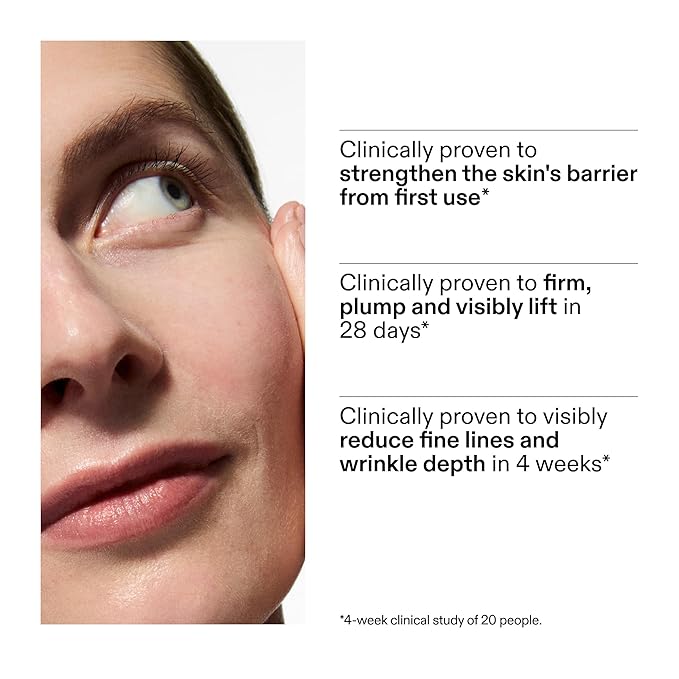 The INKEY List Bio-Active Ceramide Repairing and Plumping Moisturizer 1.7fl oz/50ml, Anti-Ageing Skincare, 24-Hour Hydration Cream, Vegan Friendly, Suitable For All Skin Types