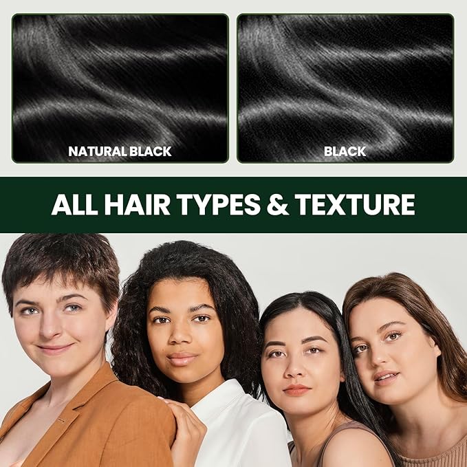 Dongsung Herb Speedy Color Cream 3 Pack, PPD Free, Ammonia Free, Vegan Hair Dye Contains Sun Protection Odorless No more Eye and/or Scalp Irritations From Coloring For Sensitive Scalp (Natural Black)