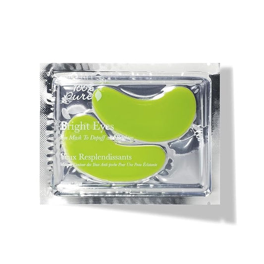 100% PURE Bright Eyes, Hydrogel Eye Mask, 1 Pair, 0.28 oz