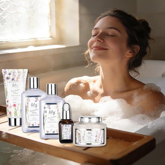 Mothers Day Gifts for Women - 15-Piece Bath and Body Gift Basket Set for Women, Spa Gift Basket, Bath Collection | Birthday, Valentines Day Gifts, Christmas Gift, Perfect Present for Her & Mom