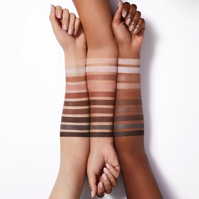 e.l.f. Perfect 10 Eyeshadow Palette, Ten Ultra-pigmented Nude, Matte Shades, Blendable Formula, Vegan & Cruelty-free, Nude Mood (Packaging May Vary)