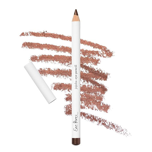 Ere Perez - Natural Jojoba Eye Pencil | Gentle, Soothing, Hydrating, Smooth, Blendable | Coconut Oil, Vitamin E |Vegan, Cruelty-Free, Clean Beauty (Bronze)