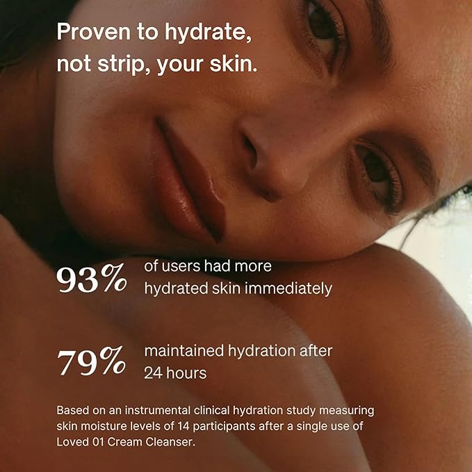 Loved01 Gentle Cream Cleanser for Face & Body, John Legend Skincare, Daily Hydrating Wash with Rosehip Oil & Green Tea, First Love Lavender Scent, For Dry & Sensitive Skin, Vegan & Cruelty-Free, 6 oz