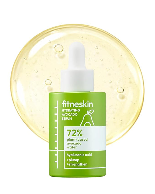 Hydrating Avocado Serum, 1 Fl Oz (30ml) Avocado Fruit Water + Vitamin B3 (Niacinamide) & Hyaluronic Acid –Glow + Barrier Support, Fragrance-Free,Vegan, Dermatologist-Tested Korean Skincare.