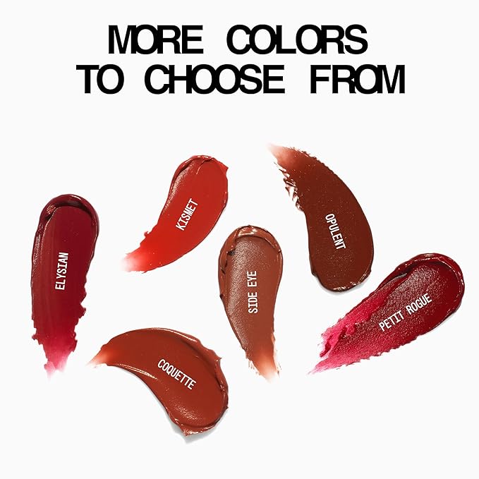 about-face Blur Matte Lip Plump – Soft-Matte Liquid Lipstick with Plumping Effect – Hydrating, Vegan, Cruelty-Free, Clean Beauty – 0.2 oz (Opulent - Rich Mahogany)