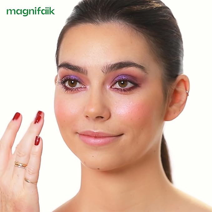 Magnifaik We Are in Color! - Cream Blush to Powder Blush with Innovative Texture - Vegan Face Makeup - Long Lasting Buildable Color - 0.12 oz