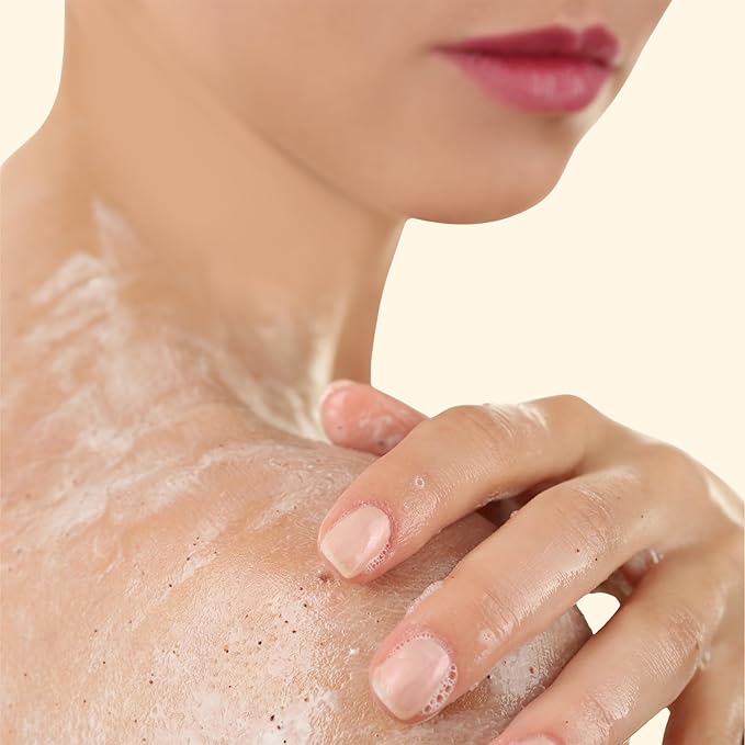 Petal Fresh Argan Oil & Shea Body Scrub, Pure Reviving, Natural, Gently Exfoliating, Daily Skincare, Vegan and Cruelty Free,16 oz