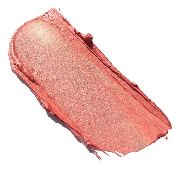 MODE Glide & Glow 3 in 1 Highlighter Creamy Color Makeup Blush Stick, Long Wear Glowing Radiance for Eyes, Cheeks, Lips Nourishing Natural Skincare, Vegan PATH TO PASSION Shimmering Peach