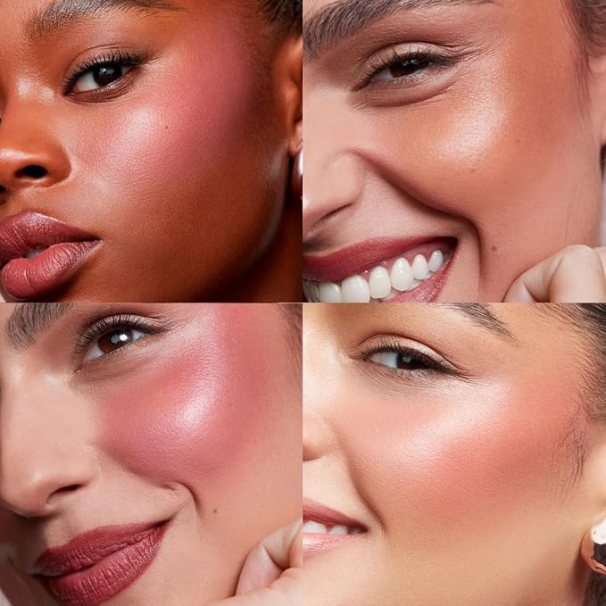 PHOFAY Dual-Texture Contour Palette – Cream & Powder Finish for Natural Radiance, Slim Travel-Friendly Compact, Vegan & Cruelty-Free Formula (04#)