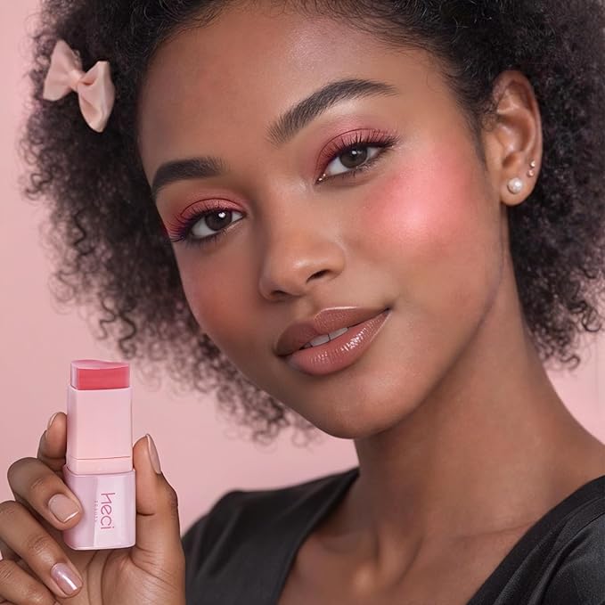 Cream Blush Stick - Multi-Use Makeup for Cheeks & Eyes, Lightweight & Blendable Formula, Satin Glow Finish, Hydrating Cream Blush for All Skin, Long Lasting Wear, SWEETIE, 0.25 oz