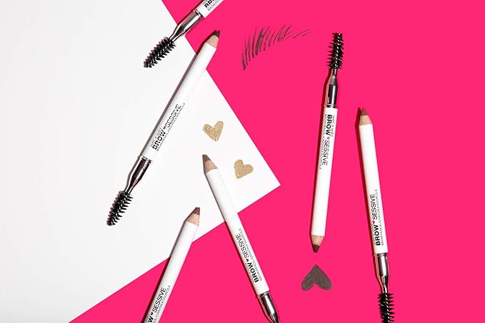 wet n wild Brow Pencil, Medium Brown | Ultra-Precise | Dual-Ended Spoolie | Buildable Formula | Cruelty-Free & Vegan