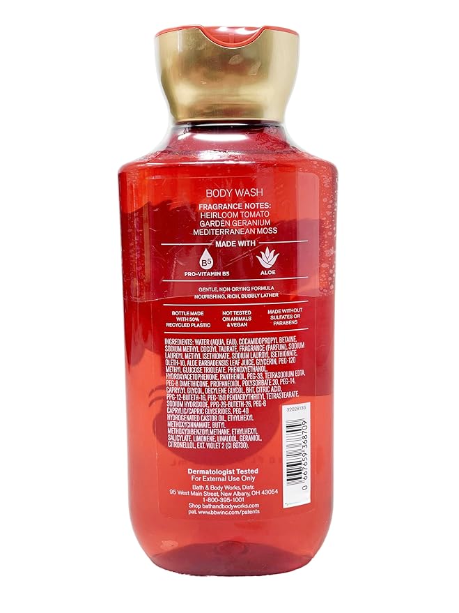 Bath & Body Works Off The Vine - 2 Pack Of Body Wash with a Wild Jasmine Bar Soap.