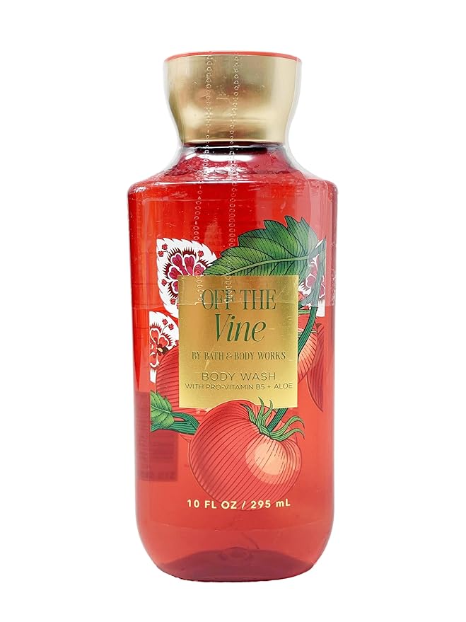 Bath & Body Works Off The Vine - 2 Pack Of Body Wash with a Wild Jasmine Bar Soap.