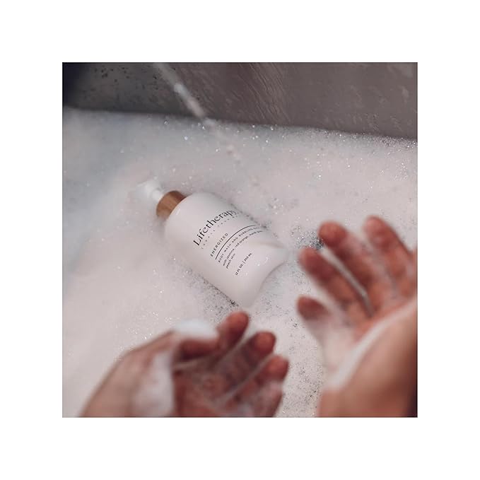 Lifetherapy 3-in-1 Body Wash, Bubble Bath & Hand Wash – Energized | Clean, Skin-Loving Formula | Vegan & Gluten Free | Nourishing & Revitalizing | Free From Parabens, Sulfates & Phthalates12oz.