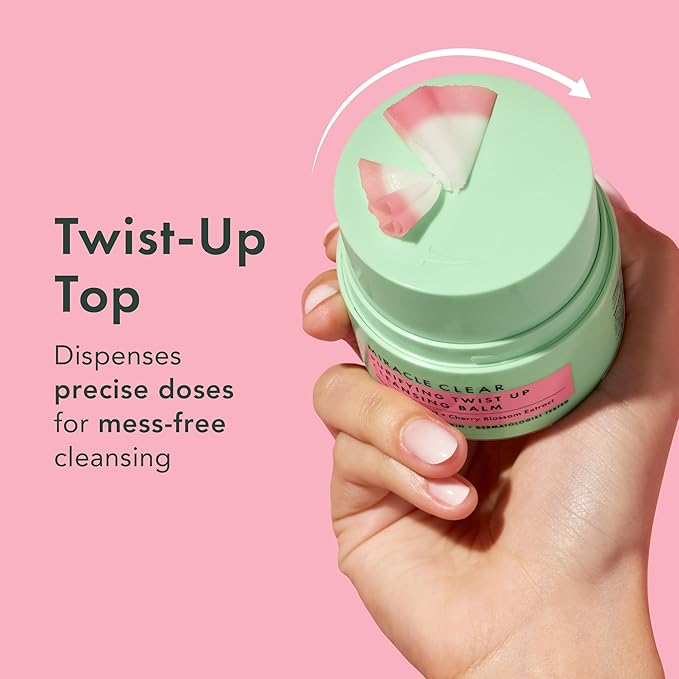 Rael Miracle Clear Facial Cleanser – Makeup Remover, Face Wash for Women, Korean Skin Care (Cleansing Balm, 1.69 fl. oz)