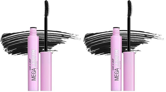 wet n wild Mega Length Mascara, Very Black, 0.21 Ounce (Pack of 2)