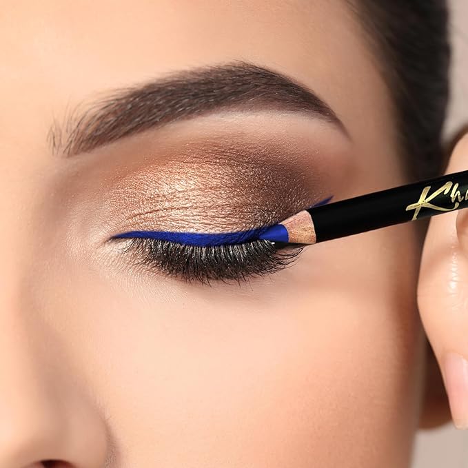 Eyeliner Pencil, Glide On, Waterproof, Ultra Smooth & Creamy Application, Long-Lasting, Matte Finish Versatility, Smudge-Proof, Ophthalmologist Tested, Cruelty Free & Vegan, #41 Royal Blue