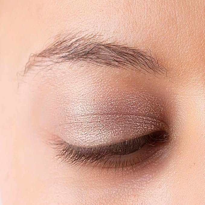 Cream Eyeshadow & Highlighter - Infused with Hyaluronic Acid + Calendula Flower - LightWeight Cream Makeup and Skincare - 99% Natural Ingredients - Vegan Make Up - 05 Marron Glacé