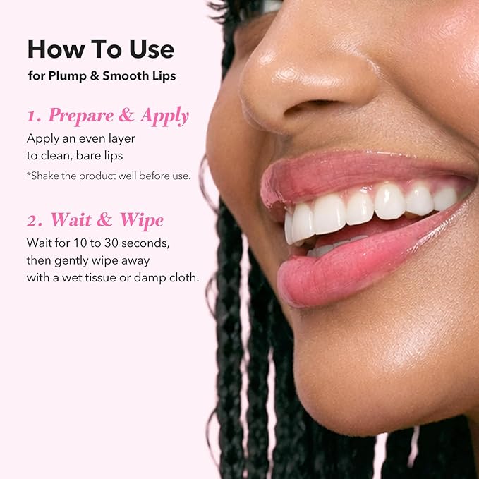 APRILSKIN Hero All Day Plumping Lip Stain | 24H Long-Lasting | Quick Visible Plumping for Fuller-Looking Lips | Smudge-Proof & Transfer Proof Wipe-Off Tint | Natural Rose | 0.14oz